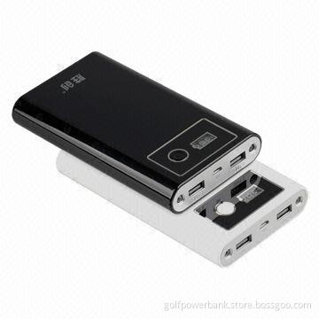 13,200mAh Power Bank with LCD Interface, Dual USB Output Ports